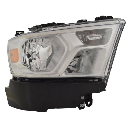 2019-2024 DODGE RAM 1500 Halogen Headlight Assembly Passenger Side