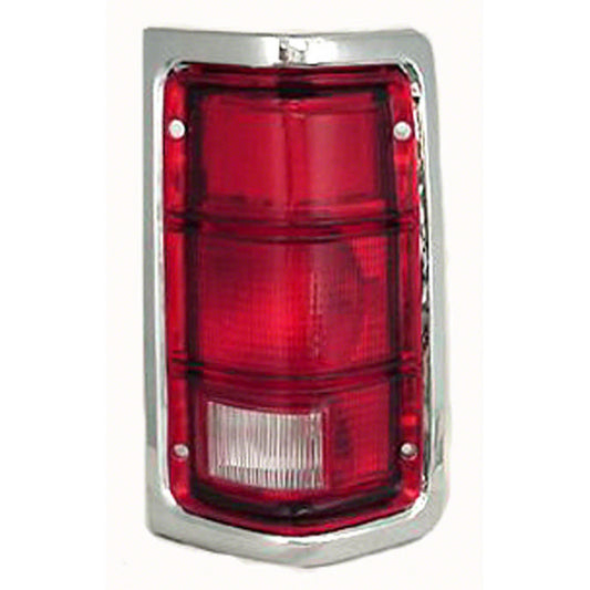 1988-1993 DODGE RAM PICKUP RAMCHARGER Tail Light w Chrome Passenger Side - CH2809103