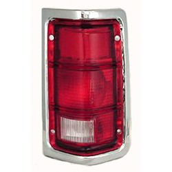 1988-1993 Dodge RAM / D150 / D250 / D350 / Ramcharger Tail Light w/Chrome - CH2800114 / CH2801114 (Copy)