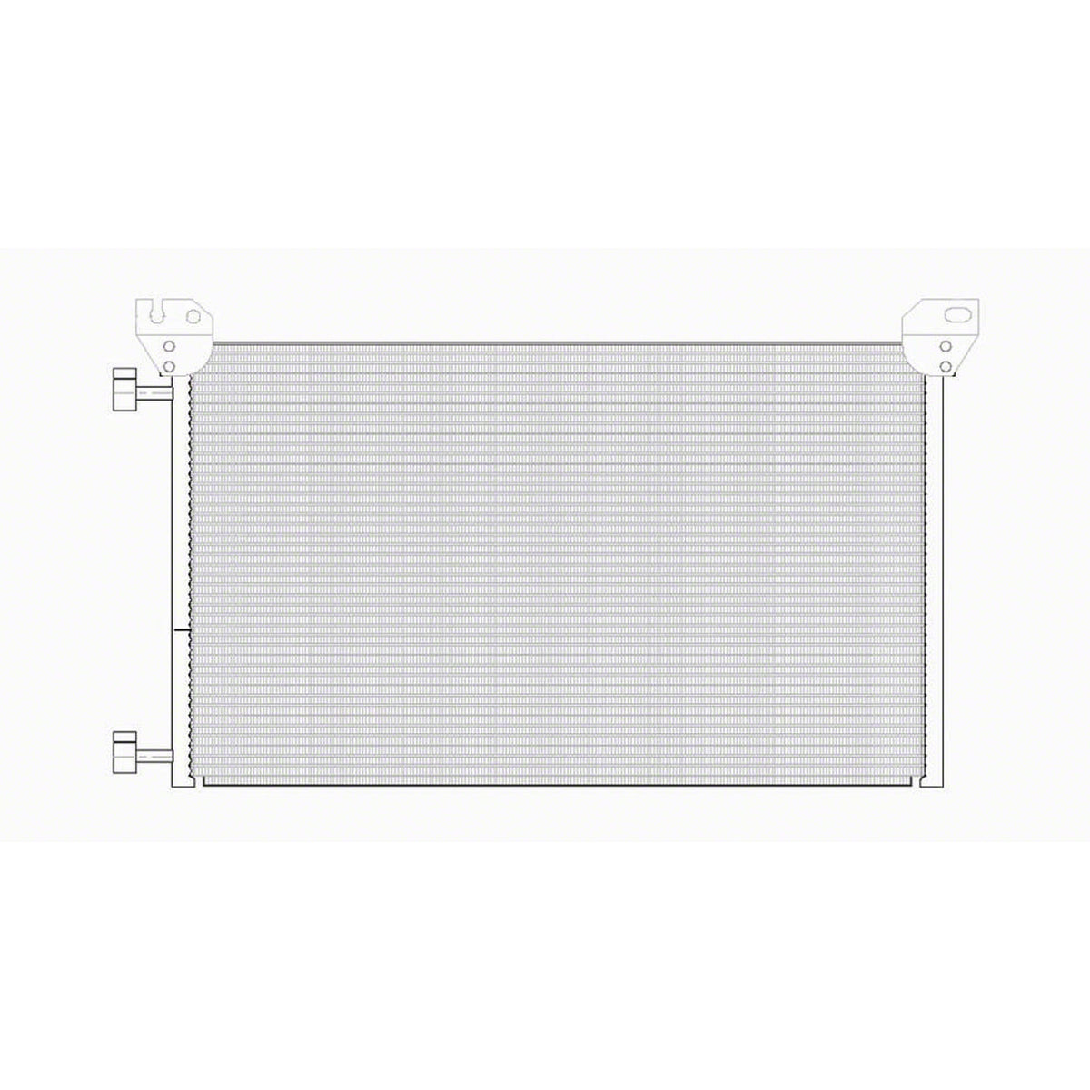 1999-2014 CADILLAC ESCALADE / CHEVROLET AVALANCHE SILVERADO SUBURBAN TAHOE / GMC SIERRA YUKON Ac Condenser