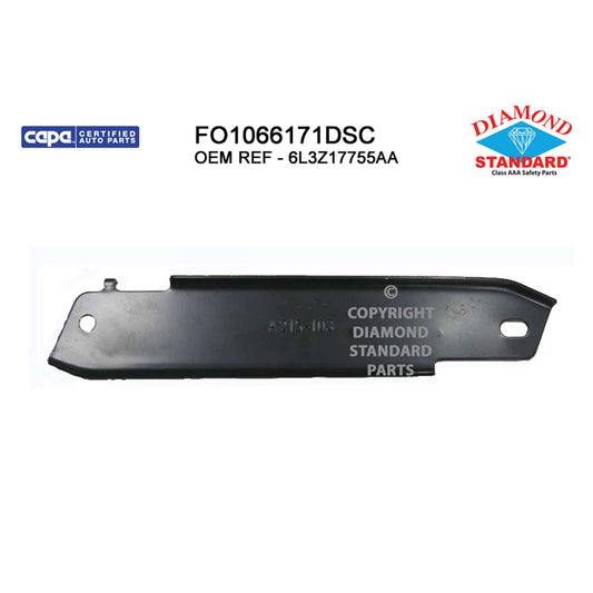 2006-2008 FORD F150 Front Outer Bumper Cover Support Driver Side