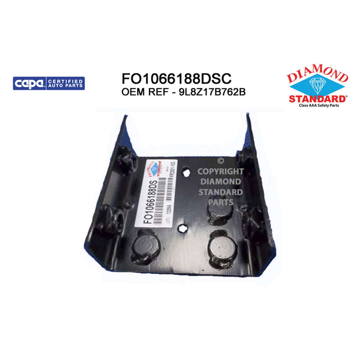 2009-2012 FORD ESCAPE Front Bumper Impact Bar Brace Driver Side