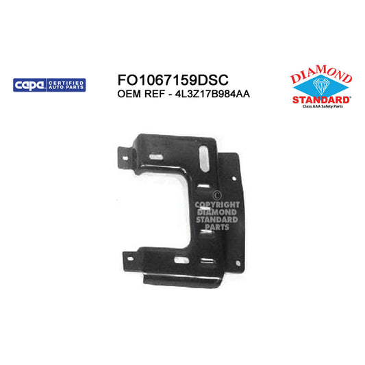 2004-2006 FORD F150 Front Bumper Mounting Plate Passenger Side