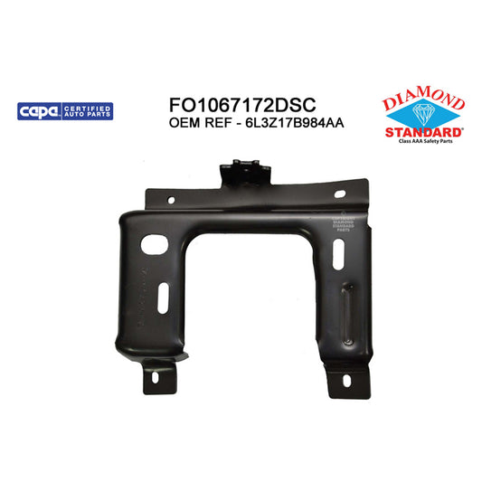 2006-2008 FORD F150 Front Bumper Mounting Plate Passenger Side