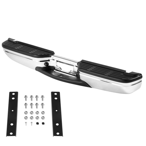 1999-2007 Ford F250 F350 F450 Rear Chrome Bumper Assembly FO1101141