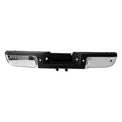 Ford F250 F350 F450 2008 - 2010 & 2011 - 2016 Rear Chrome Bumper complete Assembly w/Sensor holes FO1103150