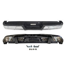 Ford F150 2021 - 2022 2023 Rear Chrome Step Bumper Assembly FO1103241