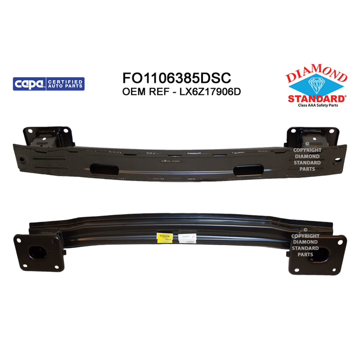 2020-2026 FORD ESCAPE Rear Bumper Impact Bar