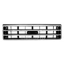 1989 - 1991 Ford Pickup / Bronco Chrome Grille FO1200141