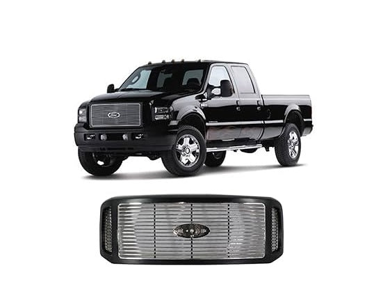 Ford F250 F350 F450 1999 - 2007 Black Harley Davidson Style Grille FO1200458