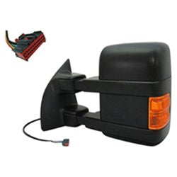 Ford F250 F350 F450 2011 - 2016 SuperDuty Towing Mirror with Power, Heat, Signal and Temp Sensor FO1320342 / FO1321401