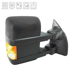 2009-2012 FORD F250 F350 F450 F550 Power Door Mirror Passenger Side - FO1321490