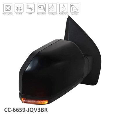 2015-2018 Ford F150 Power Door Mirror - FO1321533