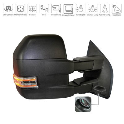 2015-2018 Ford F150 Tow Mirror - FO1321572