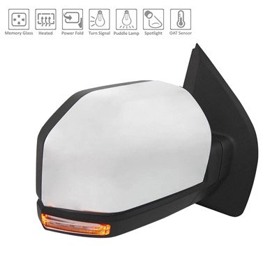 2018 Ford F150 Power Door Mirror - FO1321589