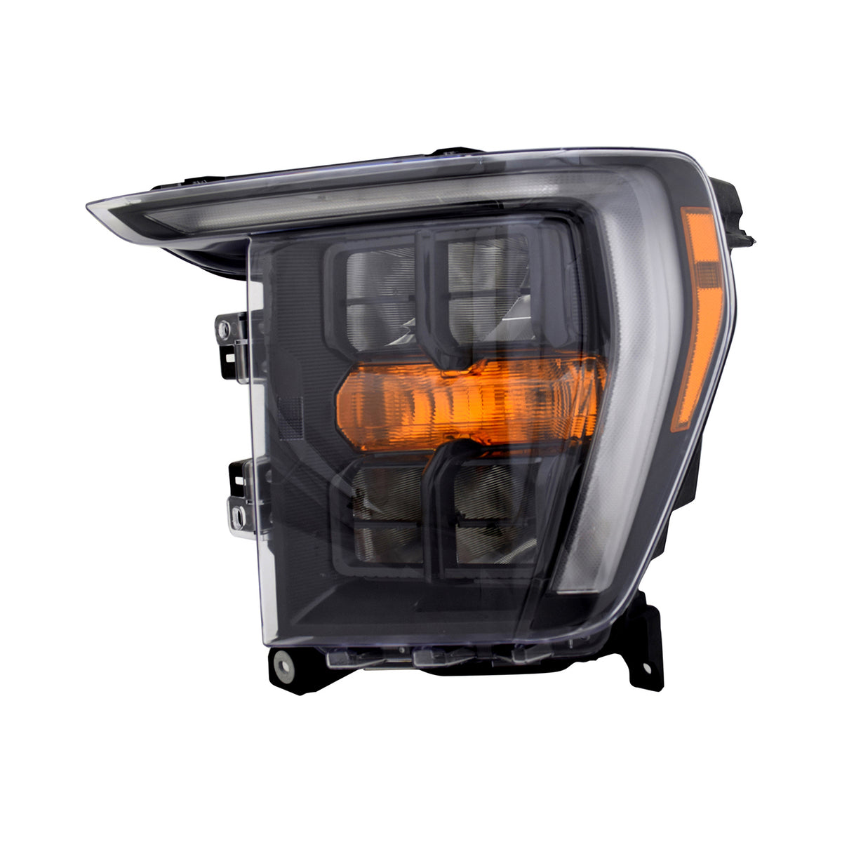 2021-2023 FORD F150 LED Reflector Type Headlight Lens And Housing Driver Side