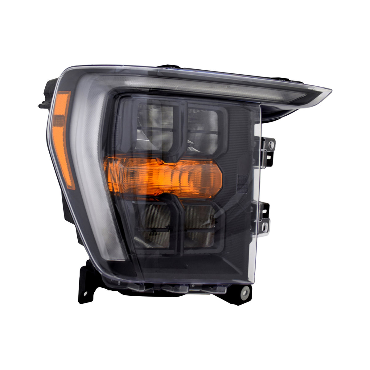 2021-2023 FORD F150 LED Reflector Type Headlight Lens And Housing Passenger Side