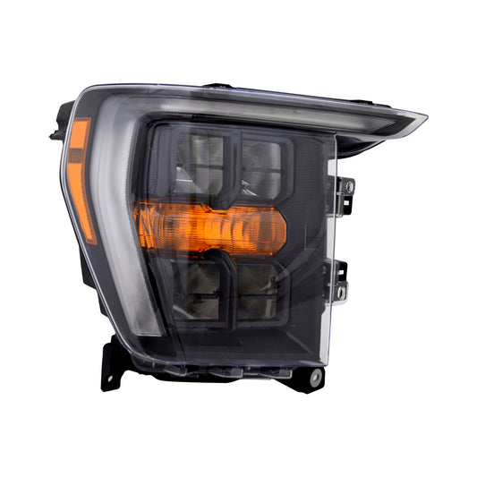 2021-2023 FORD F150 LED Reflector Type Headlight Lens And Housing Passenger Side
