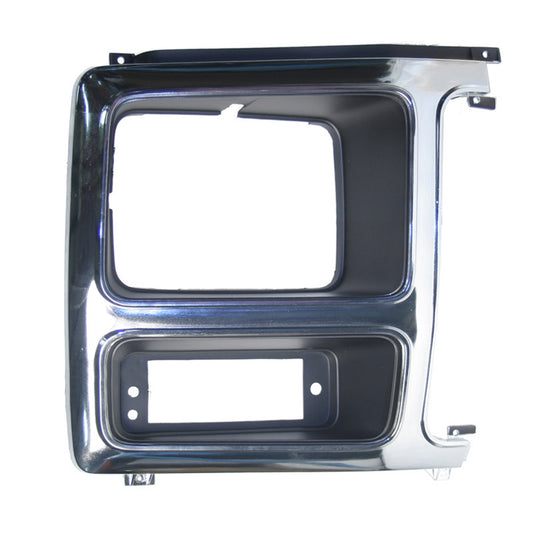 1980-1986 FORD BRONCO Full Size Pickup Headlight Bezel Passenger Side - FO2513148