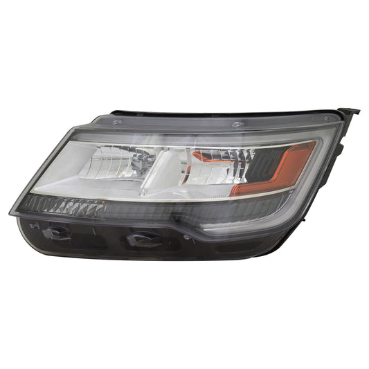 2016-2018 FORD EXPLORER Headlight Lens And Housing Driver Side