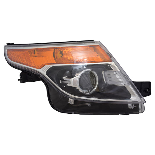 2011-2015 FORD EXPLORER HID Headlight Lens And Housing Passenger Side