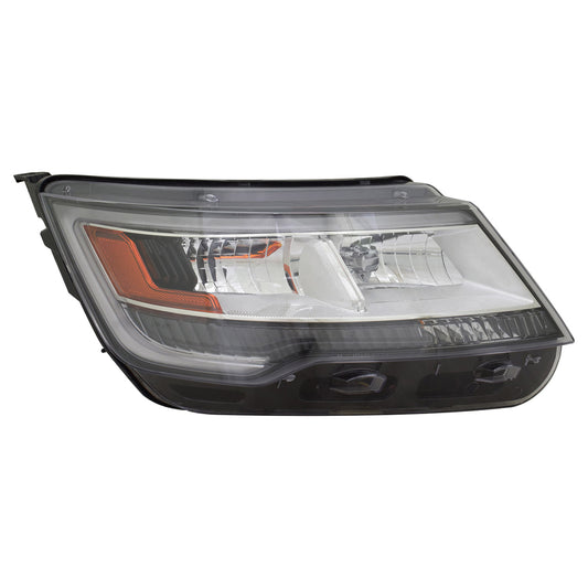 2016-2018 FORD EXPLORER Headlight Lens And Housing Passenger Side
