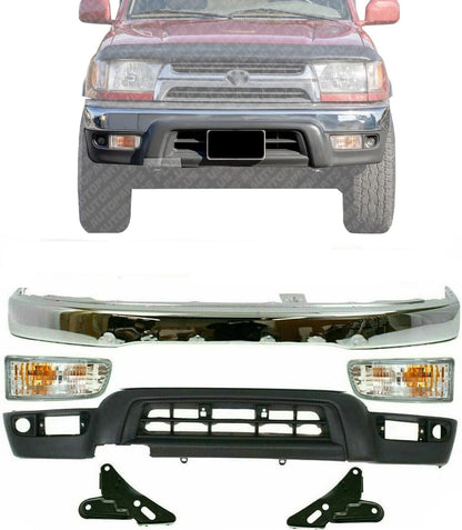 Toyota 4Runner 1996 - 2002 * Fits 1999 - 2002 Front Bumper - Chrome Assembly