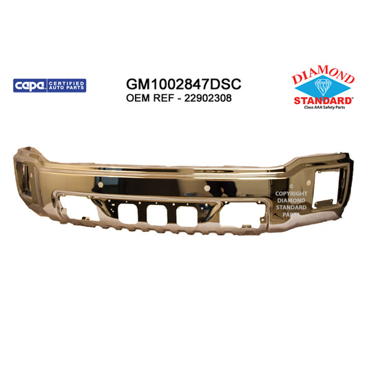2014-2015 GMC SIERRA Front Bumper Face Bar