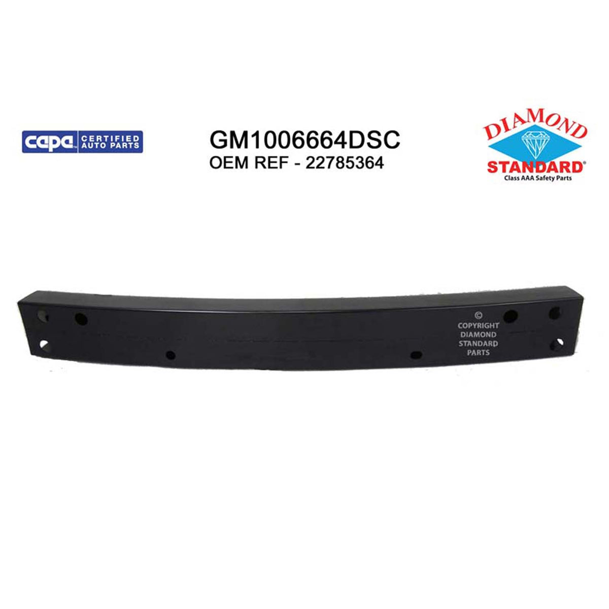 2010-2015 CHEVROLET CAMARO Front Bumper Impact Bar