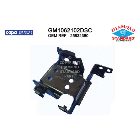 2011-2014 GMC SIERRA Front Inner Bumper Support Driver Side