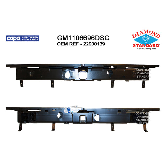 2015-2020 CADILLAC ESCALADE / CHEVROLET SUBURBAN TAHOE / GMC YUKON Rear Bumper Impact Bar