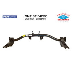 2019-2023 Chevrolet  Silverado 1500- Crew Cab Bumper  Rebar - Part # GM1130104
