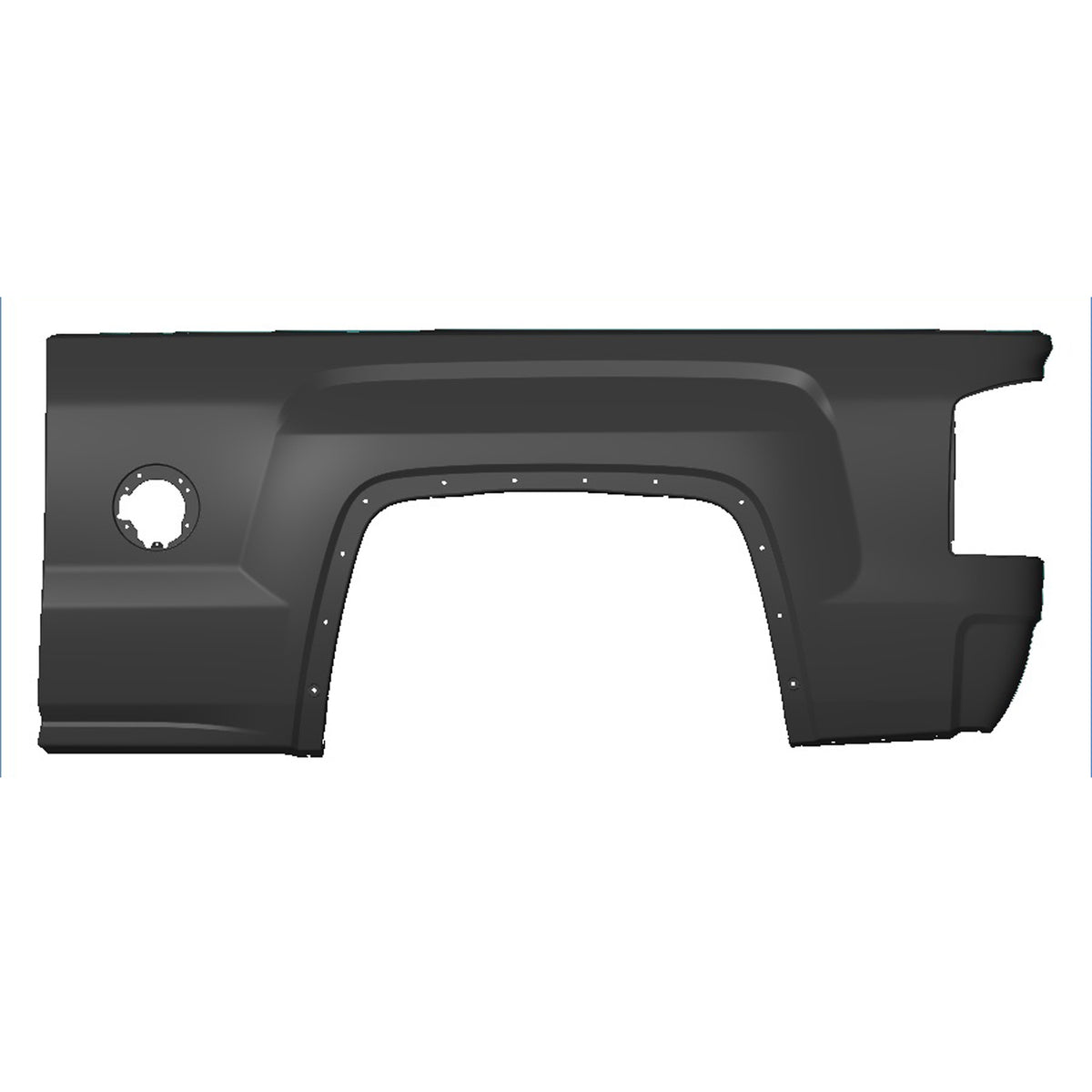 2014-2019 GMC SIERRA Truck Bed Panel Driver Side