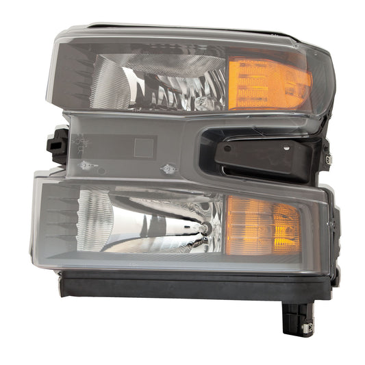 2019-2022 CHEVROLET SILVERADO Halogen Headlight Assembly Driver Side