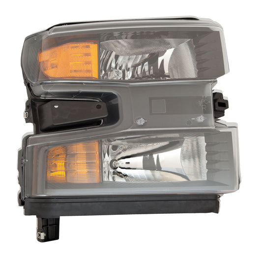 2019-2022 CHEVROLET SILVERADO Halogen Headlight Assembly Passenger Side