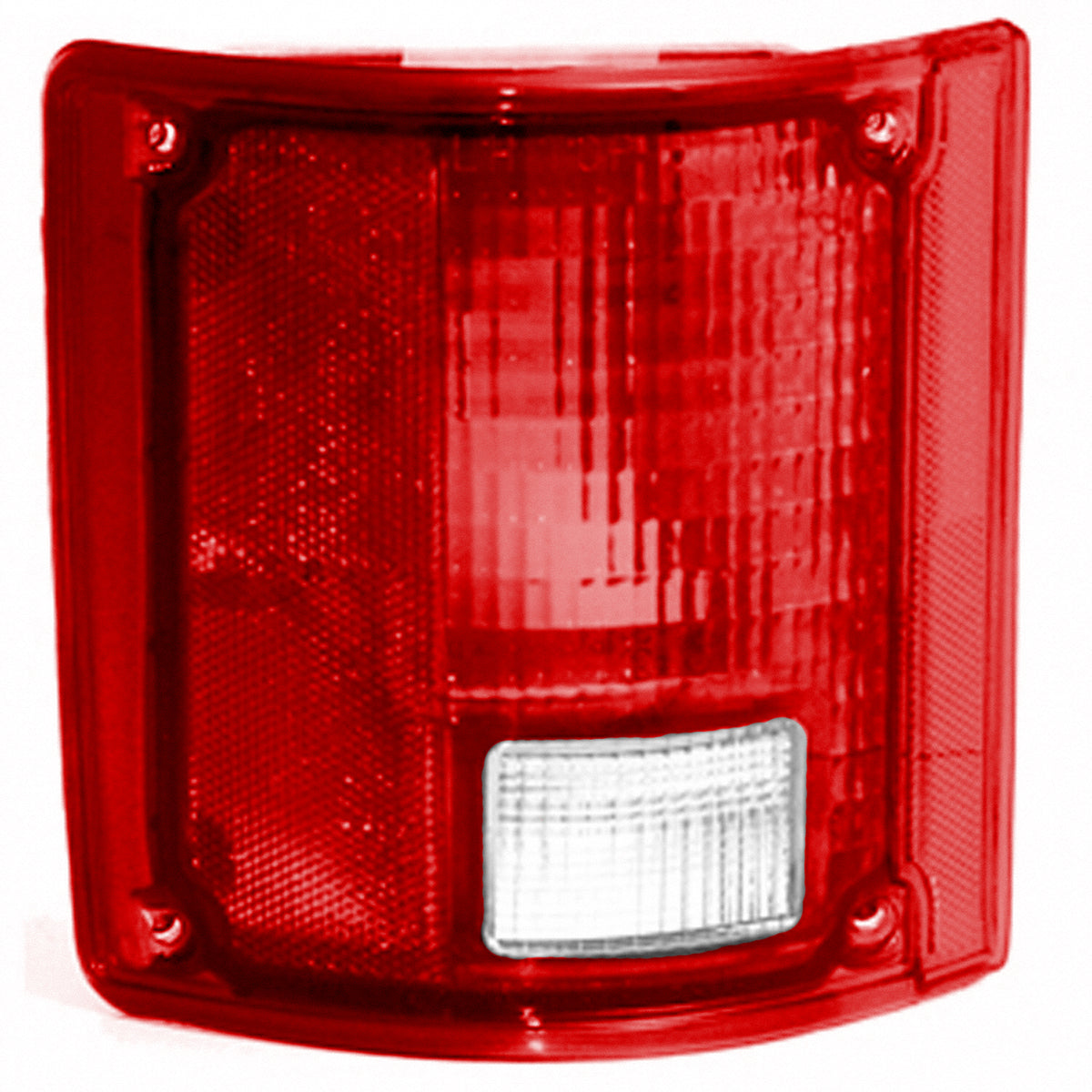 1973-1991 CHEVROLET BLAZER SILVERADO SUBURBAN / GMC SIERRA SUBURBAN Tail Light Lens And Housing Driver Side