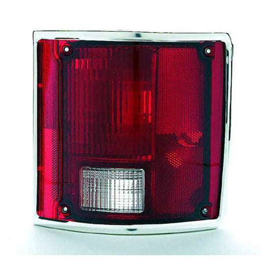 1973-1991 CHEVROLET BLAZER SILVERADO SUBURBAN / GMC SIERRA SUBURBAN Tail Light Lens And Housing Driver Side