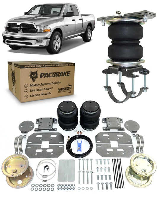 2003 - 2013 Dodge Ram 2500 / 2003 -2018 Ram 3500 4WD Air bags (HP10002) PacBrake Air Suspension Kit