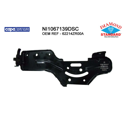 2008-2015 NISSAN TITAN Front Bumper Mounting Bracket Passenger Side