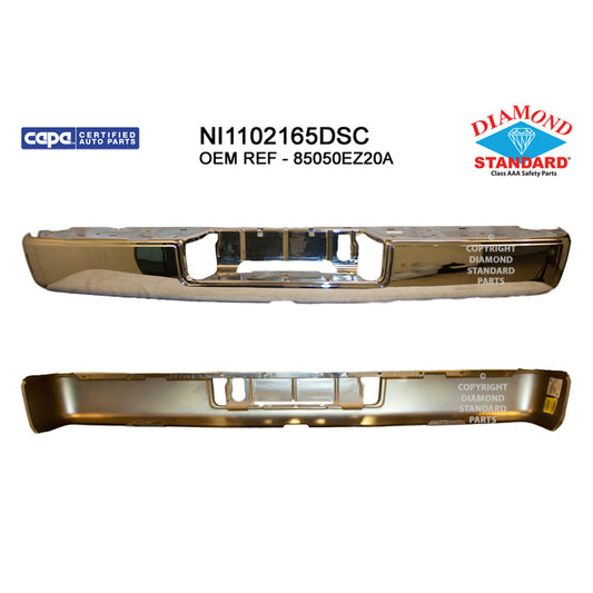 2016-2019 NISSAN TITAN Rear Step Bumper Face Bar