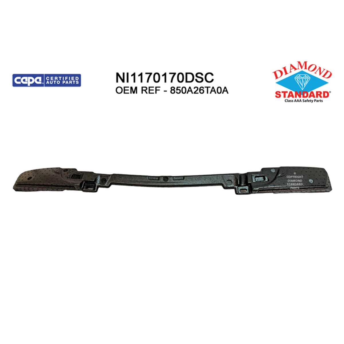 2022-2025 NISSAN PATHFINDER Rear Lower Bumper Impact Absorber