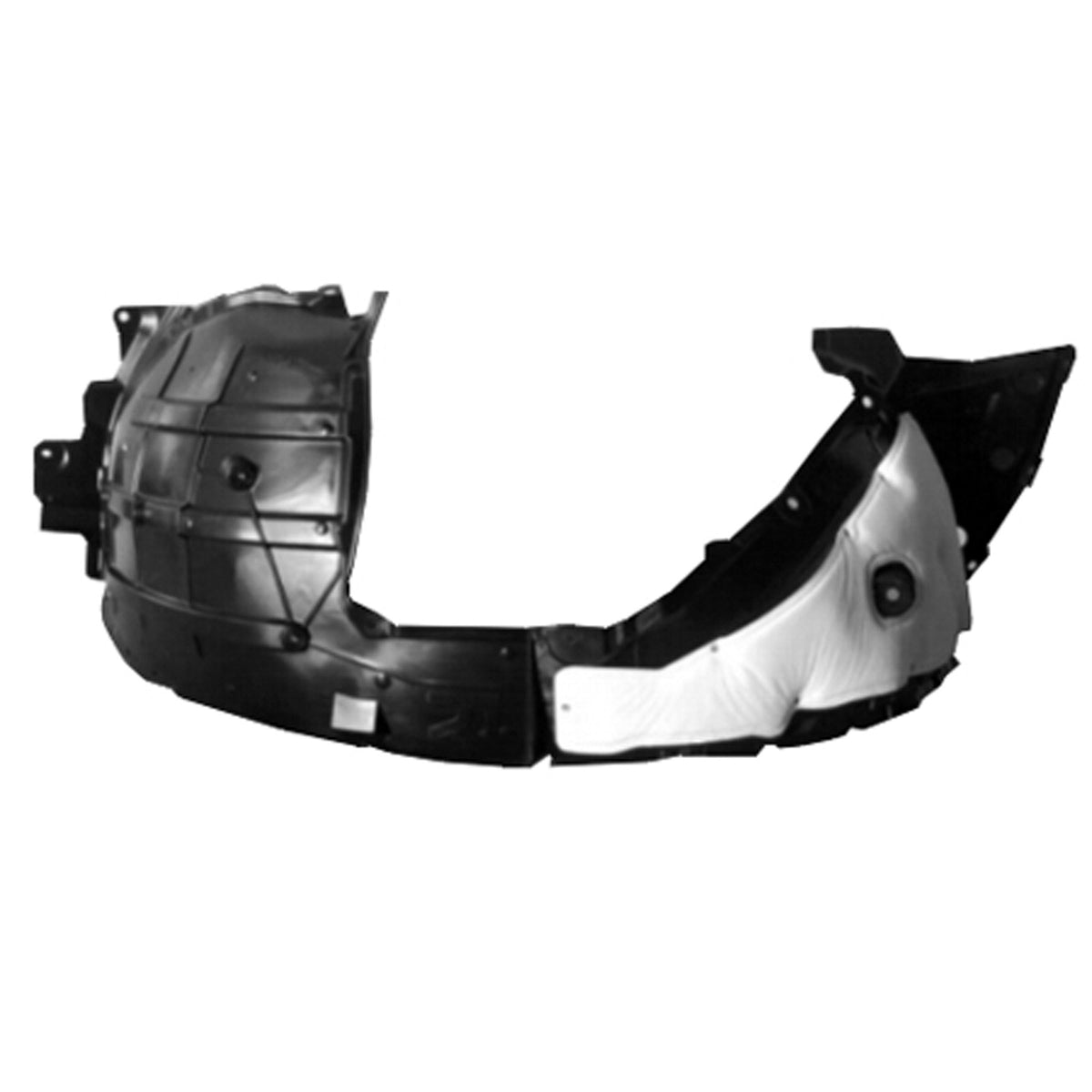 2013-2014 NISSAN PATHFINDER Front Fender Liner Passenger Side