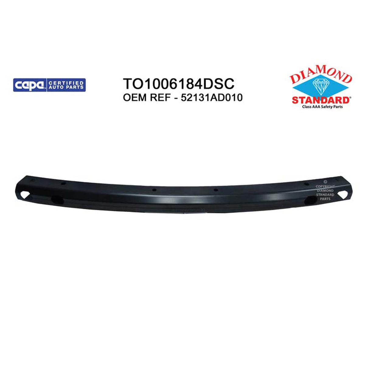 2001-2004 TOYOTA TACOMA Front Bumper Impact Bar