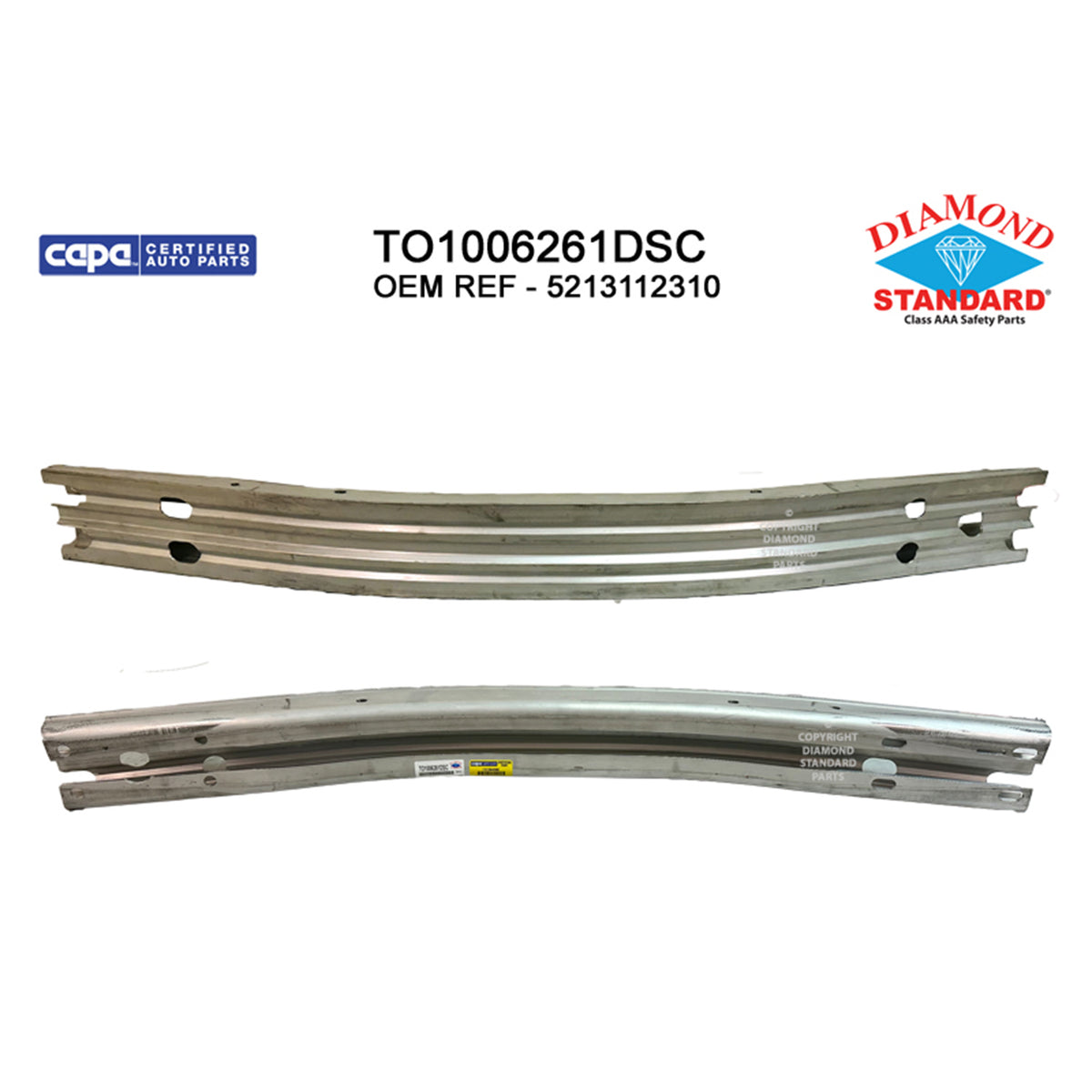 2019-2026 TOYOTA COROLLA Front Bumper Impact Bar