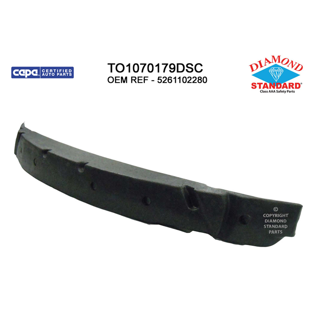 2014-2016 TOYOTA COROLLA Front Bumper Impact Absorber