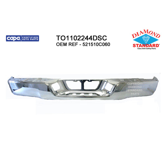 2007-2013 TOYOTA TUNDRA Rear Step Bumper Face Bar