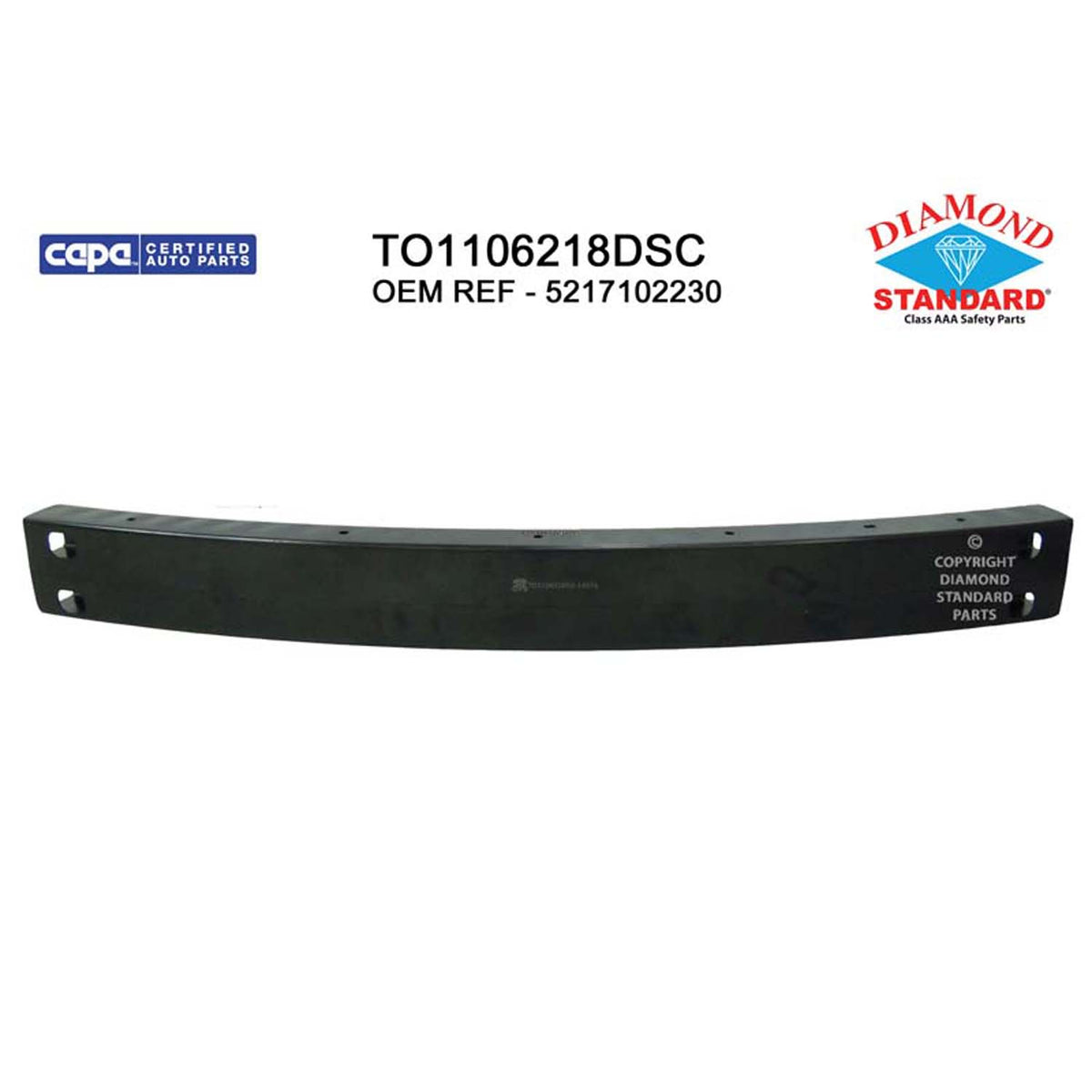 2014-2019 TOYOTA COROLLA Rear Bumper Impact Bar