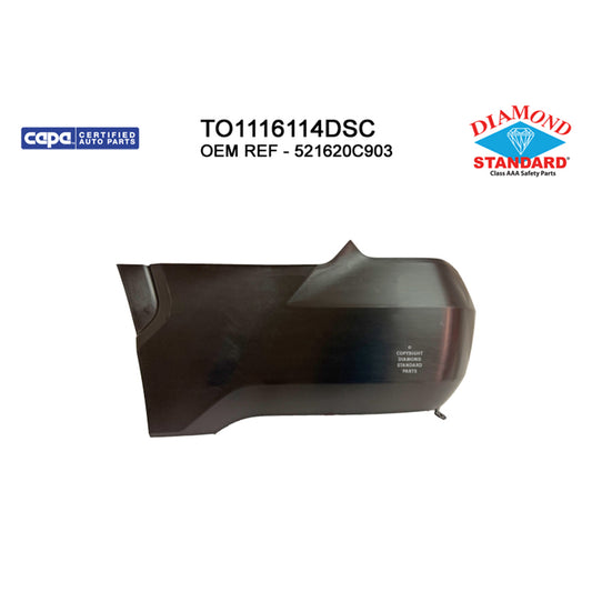 2022-2026 TOYOTA TUNDRA Rear Bumper End Driver Side