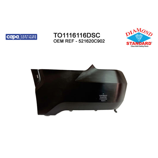 2022-2026 TOYOTA TUNDRA Rear Bumper End Driver Side