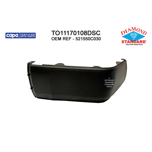 2014-2021 TOYOTA TUNDRA Rear Bumper Cover Passenger Side